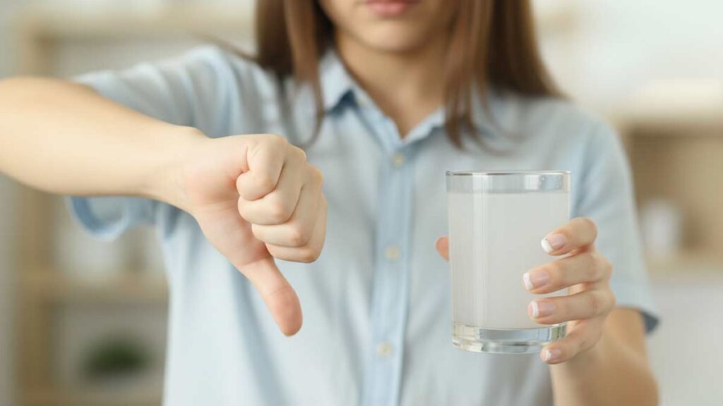 cloudy water is not good in your home