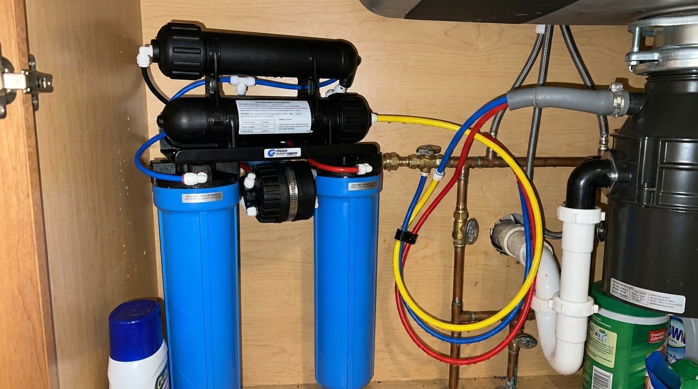installing hague water filtration system in new jersey residential