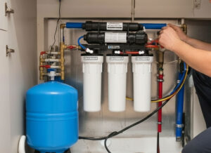 profesionally installed water filter in new jersey