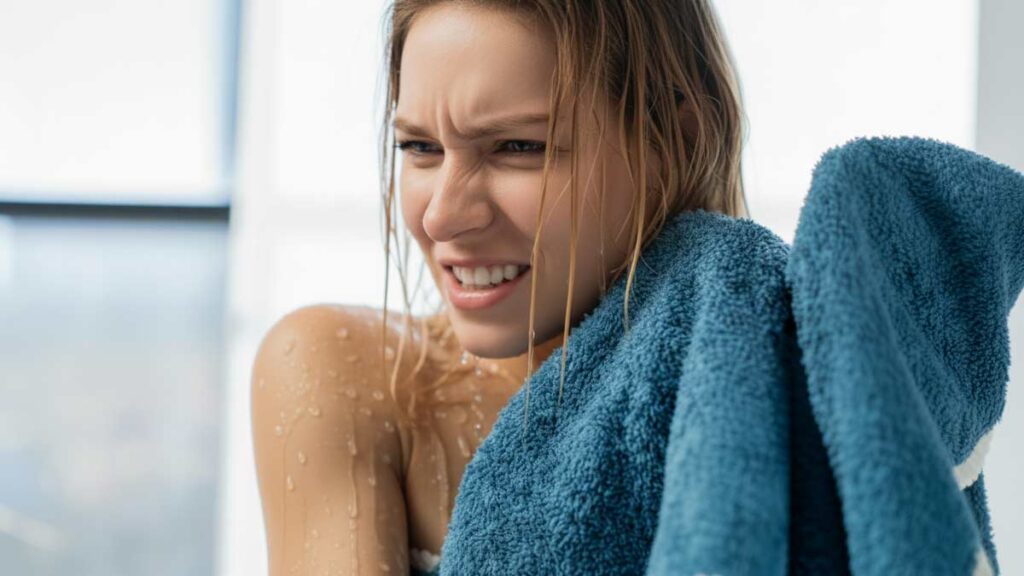 slimy after shower water issues