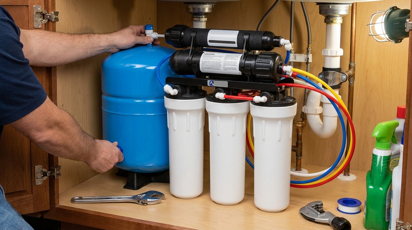Water Filtration 3 Installing water filtration system 8