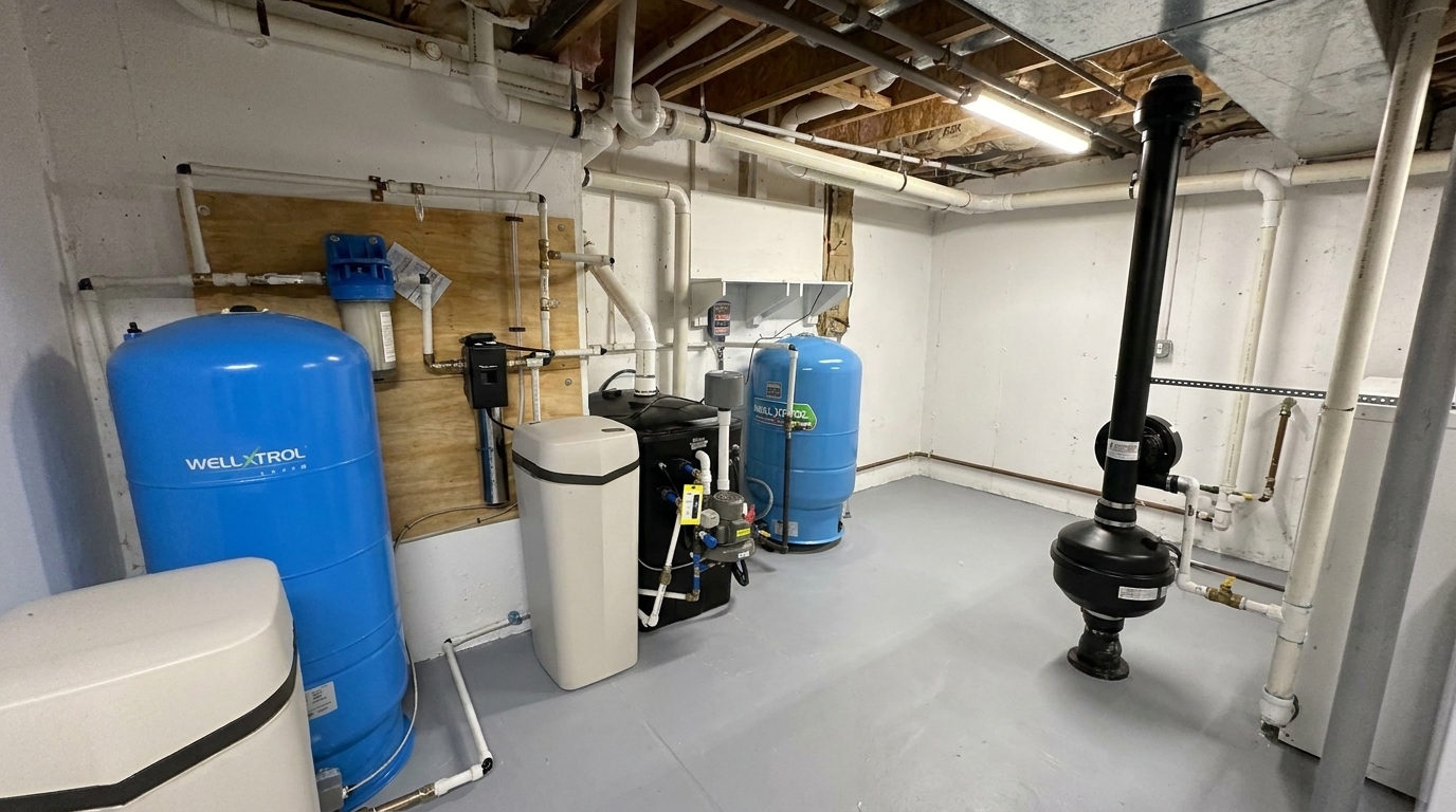 Home Radon Mitigation Installation