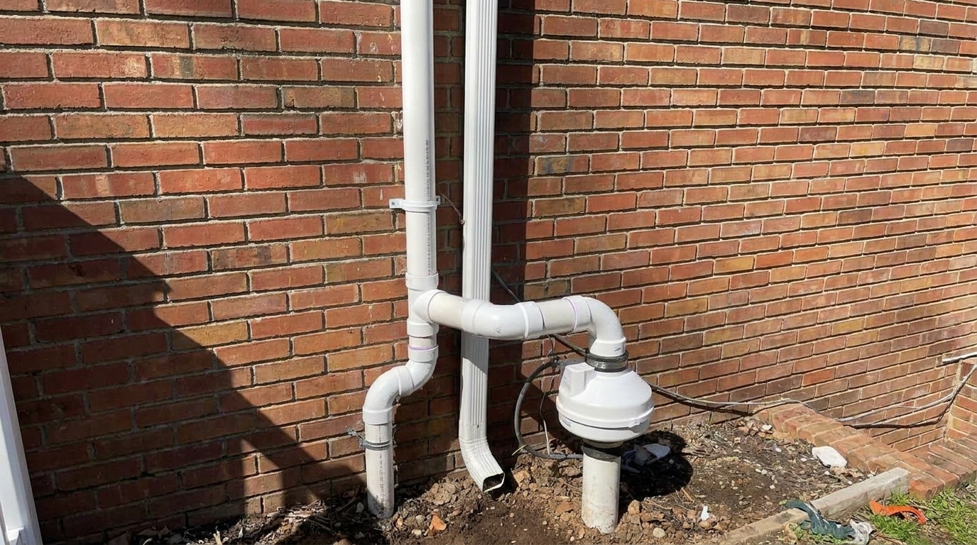 New Jersey's Radon Disclosure Law for Home Sellers 1 radon mitigation system installed in new jersey residence